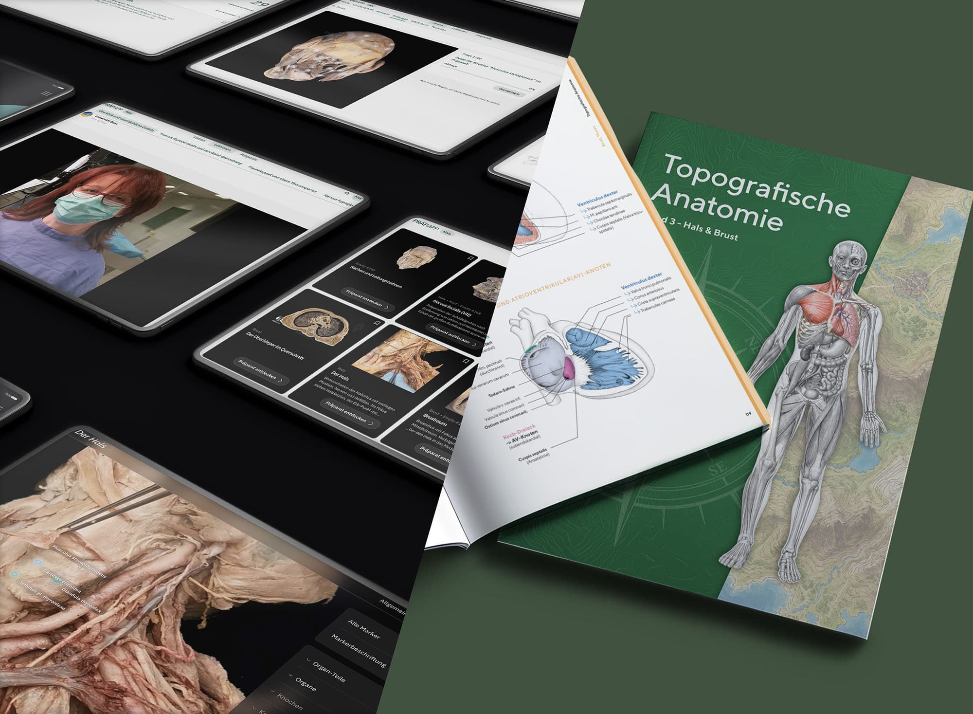 Bundle: Brust und Hals - Topografische Anatomie und PräpApp